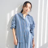 【新色登場】リネンレーヨンレギュラーカラーシャツ（インフルエンサー紹介アイテム） | coen【women】 | 詳細画像31 