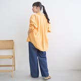 【新色登場】リネンレーヨンレギュラーカラーシャツ（インフルエンサー紹介アイテム） | coen【women】 | 詳細画像34 