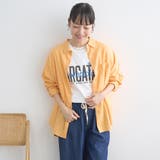 【新色登場】リネンレーヨンレギュラーカラーシャツ（インフルエンサー紹介アイテム） | coen【women】 | 詳細画像35 