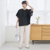【MARKET（マーケット）】袖フリルピンタックブラウス | coen【women】 | 詳細画像10 
