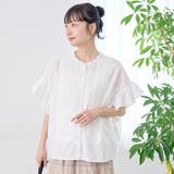 【MARKET（マーケット）】袖フリルピンタックブラウス | coen【women】 | 詳細画像5 