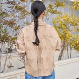 3Dフラワー刺繍 ロングスリーブシャツ | coen【women】 | 詳細画像10