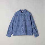 3Dフラワー刺繍 ロングスリーブシャツ | coen【women】 | 詳細画像26