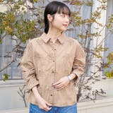 3Dフラワー刺繍 ロングスリーブシャツ | coen【women】 | 詳細画像9
