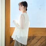 【セットアイテム】シアーシャーリングシャツカーデセット | coen【women】 | 詳細画像13 