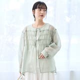 【セットアイテム】シアーシャーリングシャツカーデセット | coen【women】 | 詳細画像18 