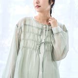 LIME | 【セットアイテム】シアーシャーリングシャツカーデセット | coen【women】