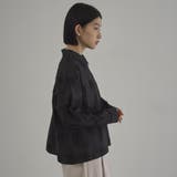 【新色登場】3Dフラワー刺繍 ロングスリーブシャツ(ドット柄) | coen【women】 | 詳細画像6
