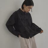 その他2 | 【新色登場】3Dフラワー刺繍 ロングスリーブシャツ(ドット柄) | coen【women】