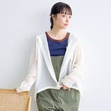 シアーフーディーシャツ | coen【women】 | 詳細画像4 