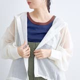 シアーフーディーシャツ | coen【women】 | 詳細画像8 
