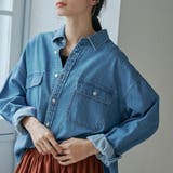オーバーサイズデニムワークシャツ | coen【women】 | 詳細画像13