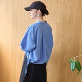 【防シワ】イージーケア サイドリボン短丈アソートバンドカラーシャツ | coen【women】 | 詳細画像25