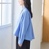 【防シワ】イージーケア サイドリボン短丈アソートバンドカラーシャツ | coen【women】 | 詳細画像28