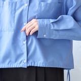 【防シワ】イージーケア サイドリボン短丈アソートバンドカラーシャツ | coen【women】 | 詳細画像31