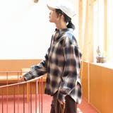 オンブレチェック レギュラーカラーライトネルシャツ | coen【women】 | 詳細画像20 