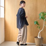 シアードビーチェック バンドカラーシャツ | coen【women】 | 詳細画像10