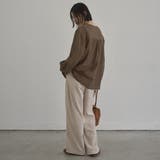 【秋カラー新登場◎/セットアイテム】シアーシャーリングシャツカーデセット | coen【women】 | 詳細画像8