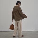 【秋カラー新登場◎/セットアイテム】シアーシャーリングシャツカーデセット | coen【women】 | 詳細画像9