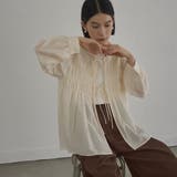 NATURAL | 【秋カラー新登場◎/セットアイテム】シアーシャーリングシャツカーデセット | coen【women】