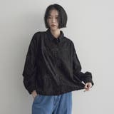 【セットアップ対応】3Dフラワー刺繍 コーデュロイレギュラーカラーシャツ | coen【women】 | 詳細画像7 