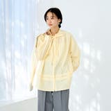 ワッシャーコットンフリルチュニックブラウス | coen【women】 | 詳細画像14