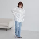 ワッシャーコットンフリルチュニックブラウス | coen【women】 | 詳細画像6