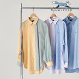 YELLOW | Penneys(ぺニーズ)別注クレイジーストライプオーバーシャツ | coen【women】