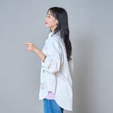 デニム刺繍オーバーシャツ | coen【women】 | 詳細画像10