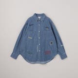デニム刺繍オーバーシャツ | coen【women】 | 詳細画像16