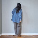 デニム刺繍オーバーシャツ | coen【women】 | 詳細画像8
