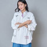 デニム刺繍オーバーシャツ | coen【women】 | 詳細画像9