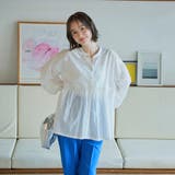 MARKET（マーケット）シャーリング キリカエ チュニック | coen【women】 | 詳細画像5 
