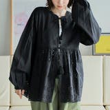 MARKET(マーケット)2way シフリレース ブラウス | coen【women】 | 詳細画像1