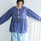 NAVY | MARKET(マーケット)2way シフリレース ブラウス | coen【women】