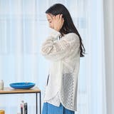 パッチワーク レースシャツ | coen【women】 | 詳細画像4