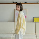 リネンレーヨンバンドカラーシャツ | coen【women】 | 詳細画像15 