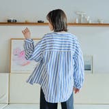 リネンレーヨンバンドカラーシャツ | coen【women】 | 詳細画像26 