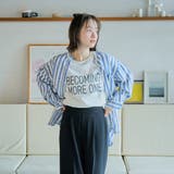 リネンレーヨンバンドカラーシャツ | coen【women】 | 詳細画像27 