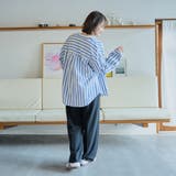 リネンレーヨンバンドカラーシャツ | coen【women】 | 詳細画像29 