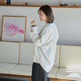 リネンレーヨンバンドカラーシャツ | coen【women】 | 詳細画像9 