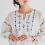 インドコットン刺繍チュニック | coen OUTLET | 詳細画像2