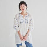 インドコットン刺繍チュニック | coen OUTLET | 詳細画像3