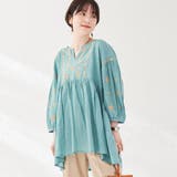 インドコットン刺繍チュニック | coen OUTLET | 詳細画像7