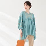 インドコットン刺繍チュニック | coen OUTLET | 詳細画像9