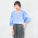 リネンMIXパフスリーブブラウス | coen OUTLET | 詳細画像10