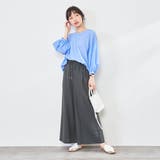 リネンMIXパフスリーブブラウス | coen OUTLET | 詳細画像3