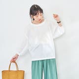 リネンMIXパフスリーブブラウス | coen OUTLET | 詳細画像8