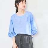 COBALT | リネンMIXパフスリーブブラウス | coen OUTLET