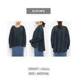 ヘンリーネックオーバーブラウス | coen OUTLET | 詳細画像9